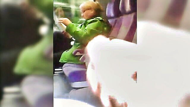 solo porn, public sex videos, masturbating - public self pleasure witnessed by her and five satisfactory train views