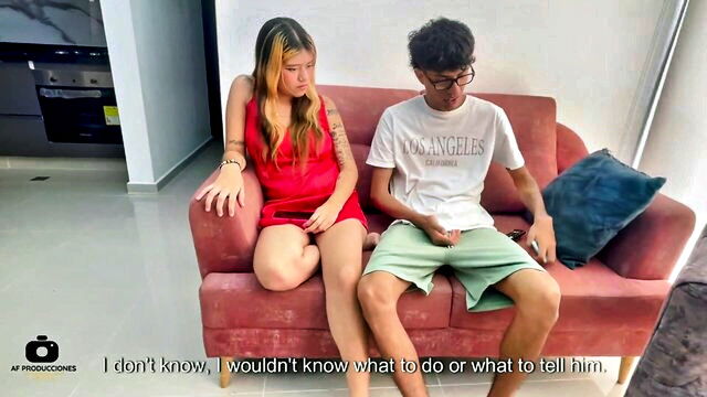 sexy, anal, latina - stepbrothers tight cherry goal