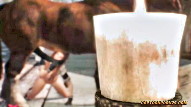 cartoon, kink, horny - skyrim horse fucking episode 8