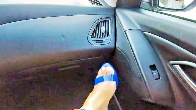 stepmom in high heels teased stepson