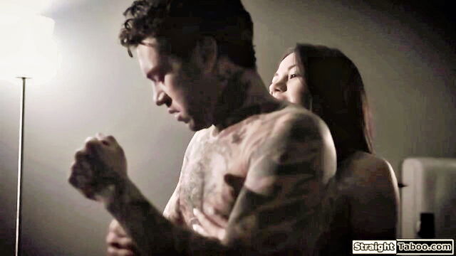 kendra spade - kinky stepbrother fucks asian teen