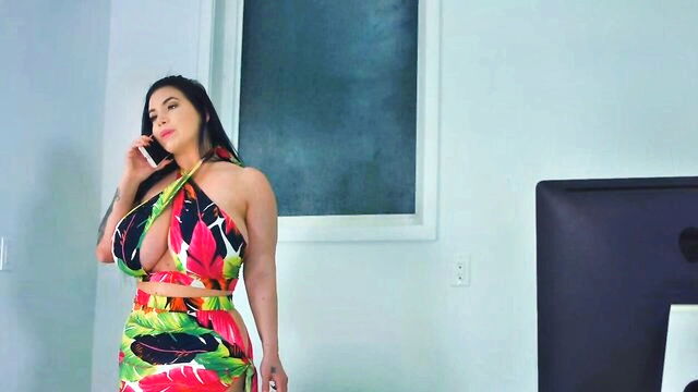 2 girls, boss, facials - korina kova lawyer scene