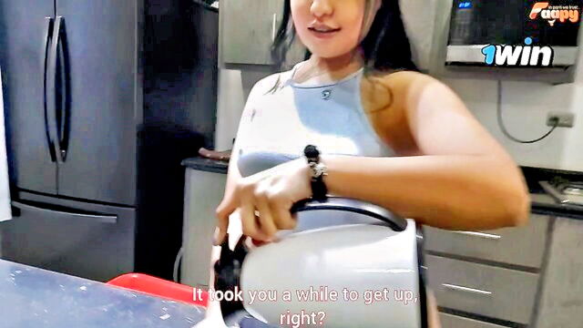 giselle black - kitchen sex with giselle black