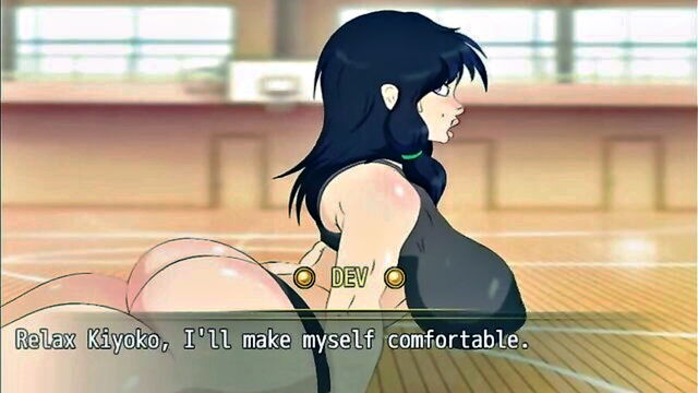 adult game, hentai, anime - teacher fucked in gym by student