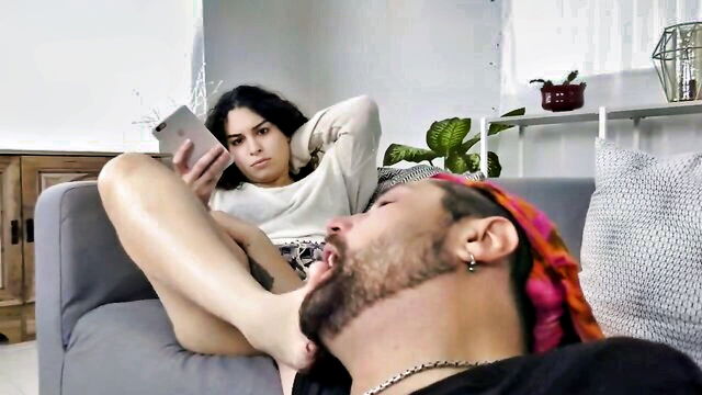 foot fetish, foot worship, foot gagging - foot gagging beautiful