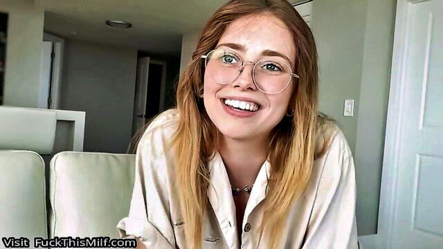 doggystyle, blonde, blowjob - lucy foxx proves tomboy status