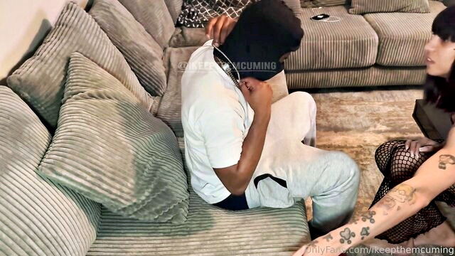Ikeepthemcuming - ikickthemcuming ass on couch
