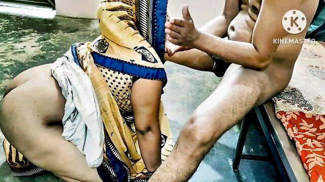 hot, hardcore, blowjob - indian maid hindi fucked