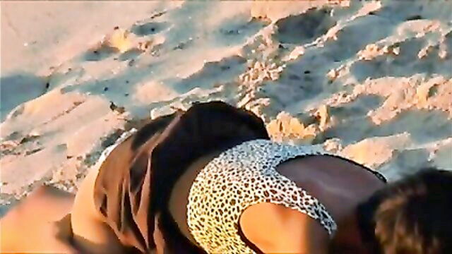 nude beach, nude beach porn, amateur - couple sex on beach