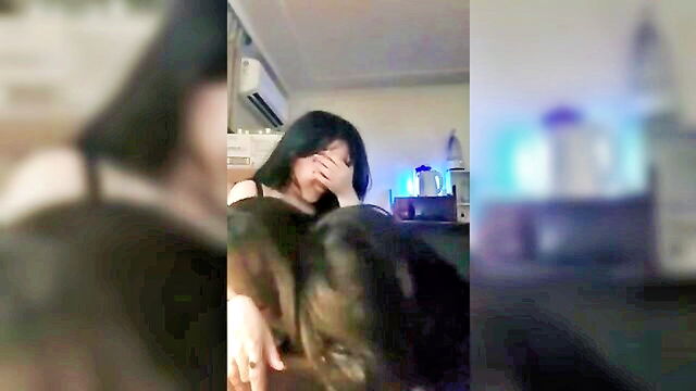 cam, teenager, lesbian kiss - korean girl kissing scene