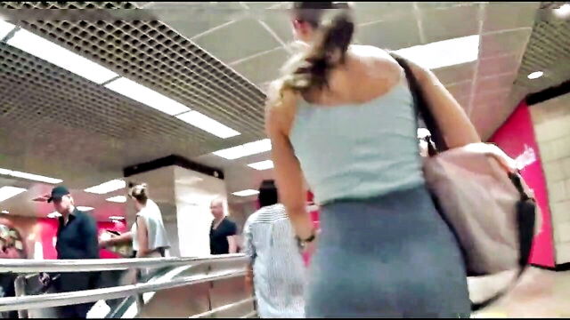 candid camera, big ass, public nudity - romania big ass voyeur