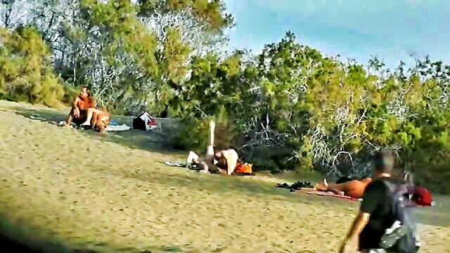 nude beach, nude beach sex, nudist beach - spanish beach swing life