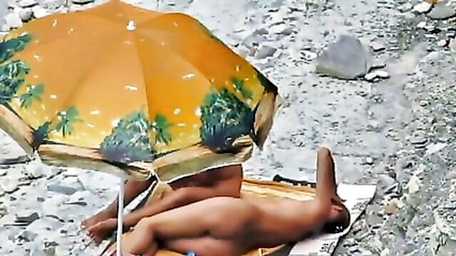 wife, amateur, nudist beach - beach spy cam blowjob