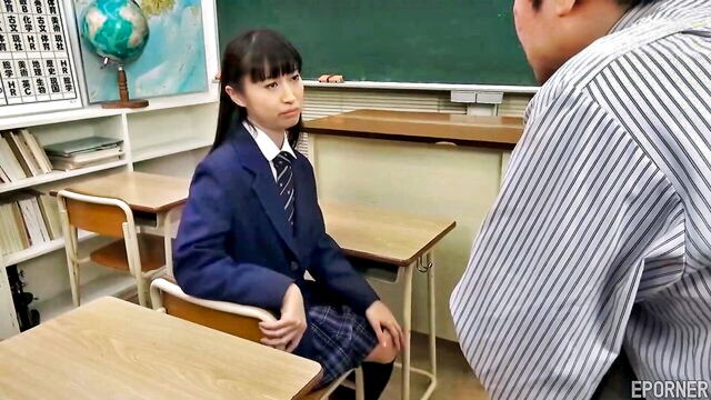 asian, hardcore, cumshot - asian schoolgirl lingerie fuck