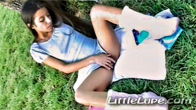 Little Lupe - little lupe climax Glory Hole