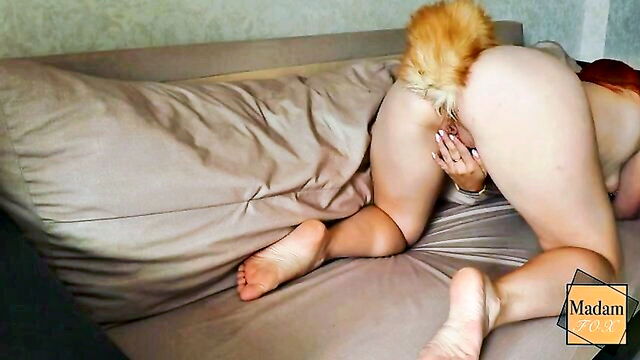 tail, loves, madamfox - toys and stretching fetish