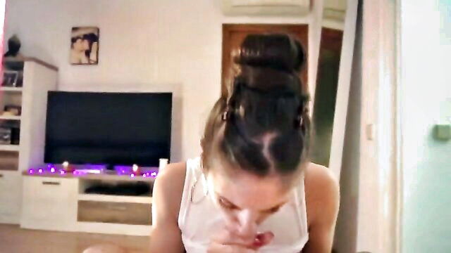 messy, oil, very - misspassion oil blowjob