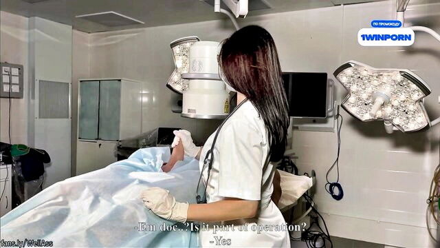 perseydiana - nurse gives patient a handjob