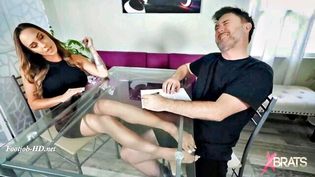 footjobs, foot fetish, foot smelling - sasha foxxx feet money