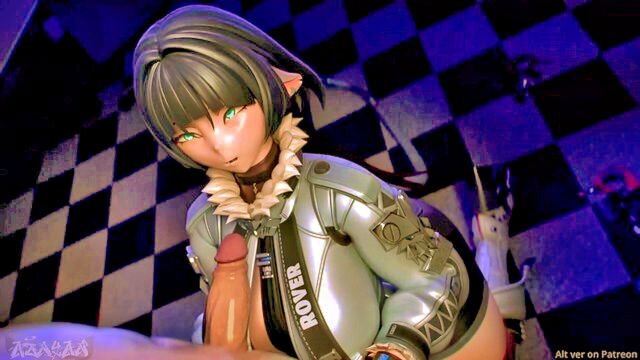hoodie, gay, ffvii remake - jane doe blowjob 4k