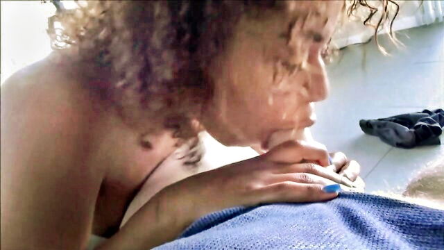 alina ali, milu blaze - ebony teens share cock