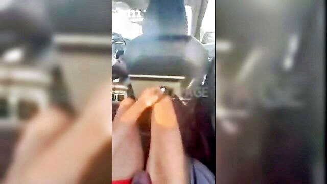 public, risky, flash - driver caught me cumming