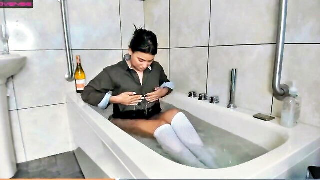 socks, wet socks, bath - cute bath girl sock