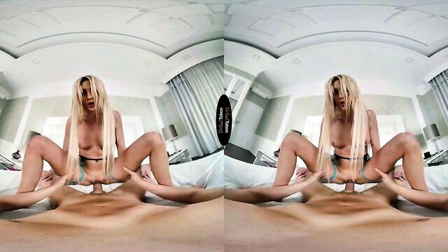 big tits, blonde, amateur - emotional milly film in 4k