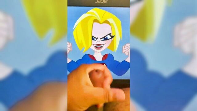 cumtribute, supergirl, twitter - supergirl cartoon cum tribute