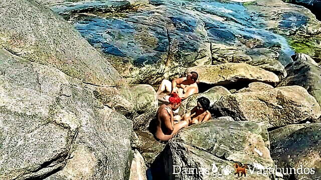 capoeira - naturist beach orgy myllena rios