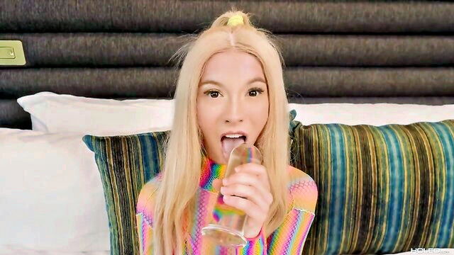 blonde anal pussy destroy