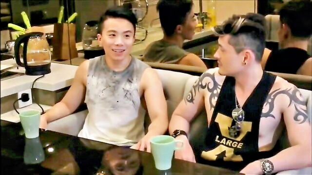 asian, hot, muscle - super hot chinese dick