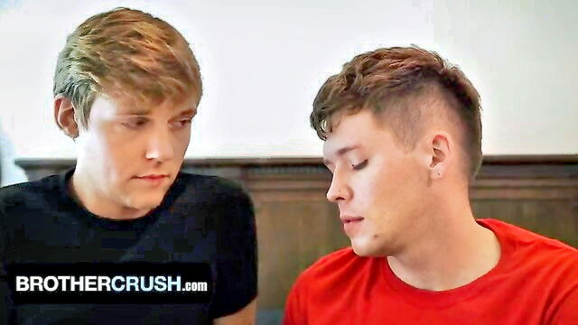 twink seduces his stepbrother