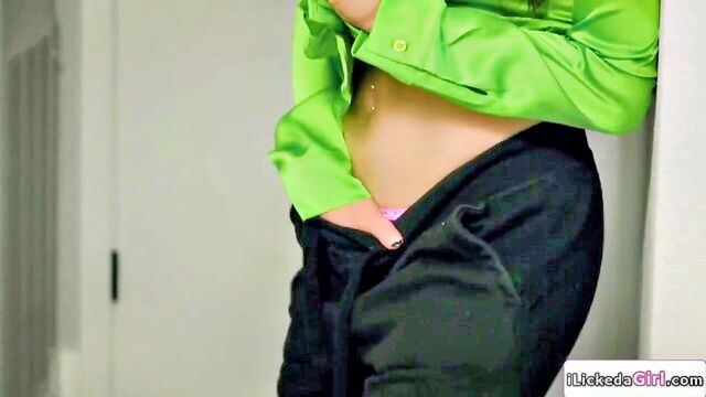 ember snow - lesbian big tits brunette