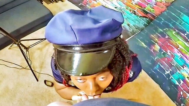 al sex, black, cop - ebony racial ass fuck