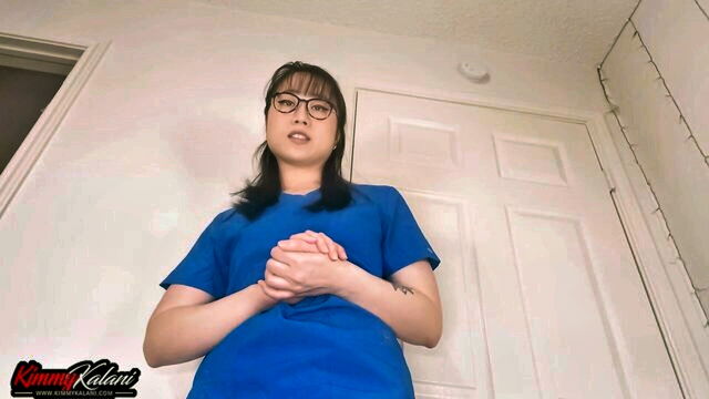 dirty talking, pov, roleplay - nurse kimmy kalani face sitting asmr
