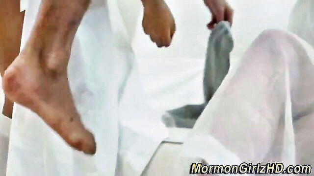 slim big tits, long hair and big tits, group sex - teen mormon group sex