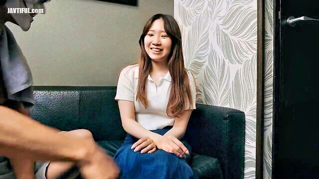 uncensored, creampie, blowjob - perfect cumshot reaction alone