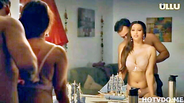 ullu adult series, ullu hot series, ullu hot web series - tu dekh meri photo episode 4