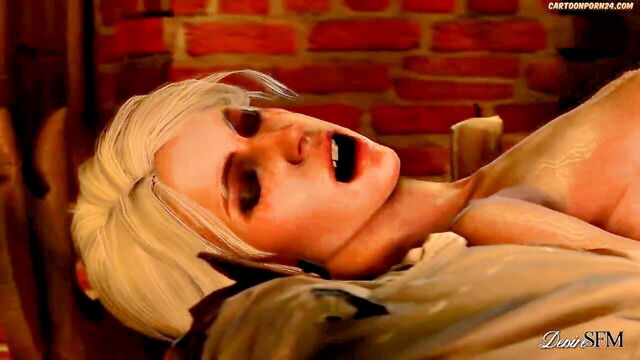 ciri, geralt, animated - witcher porn ciri geralt
