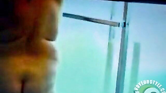 tits, mature, big - mature woman shower naked