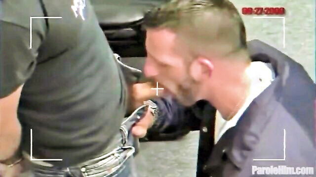 blowjob, bareback, gay - cops bang suspects hard