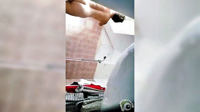 wife, friend, shower - exhibitionist shower scene