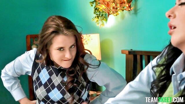 Aubree Valentine, Gal Ritchie - stepsiblings aubree valentine gal ritchie wrb