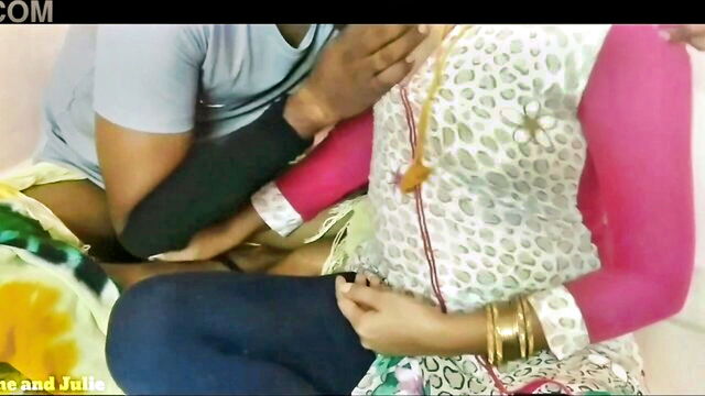 step mom educates stepson julie