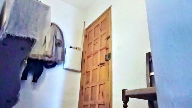 dragongalaxy11 xxx - hot brunette shows boobs to delivery guy