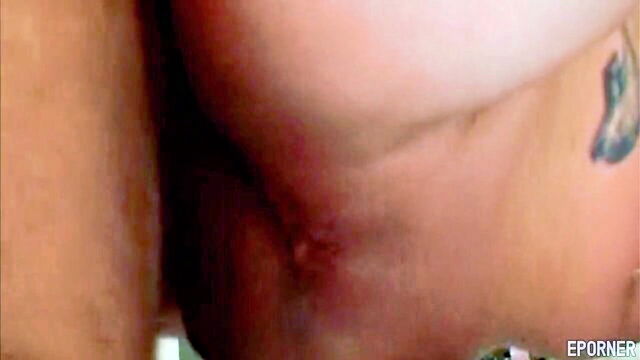 cumshot, big tits, blonde - retro milf emotional scene