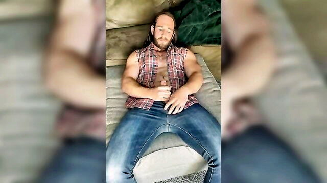 beefy, big cock, buddy - bator2607 handjob cut off