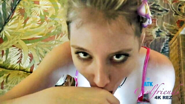 sucking dick in pov amazingblondegirl : ATK Girlfriends