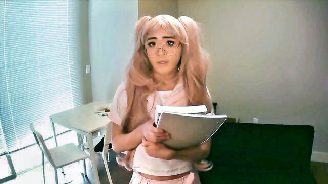 glasses, cosplay, talk - kinky kimmy sissy schoolgirl